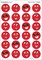 Scratch 'n Sniff Stinky Stickers® Red Smiles – Strawberry Scent, 96 Count Fun Reward Stickers